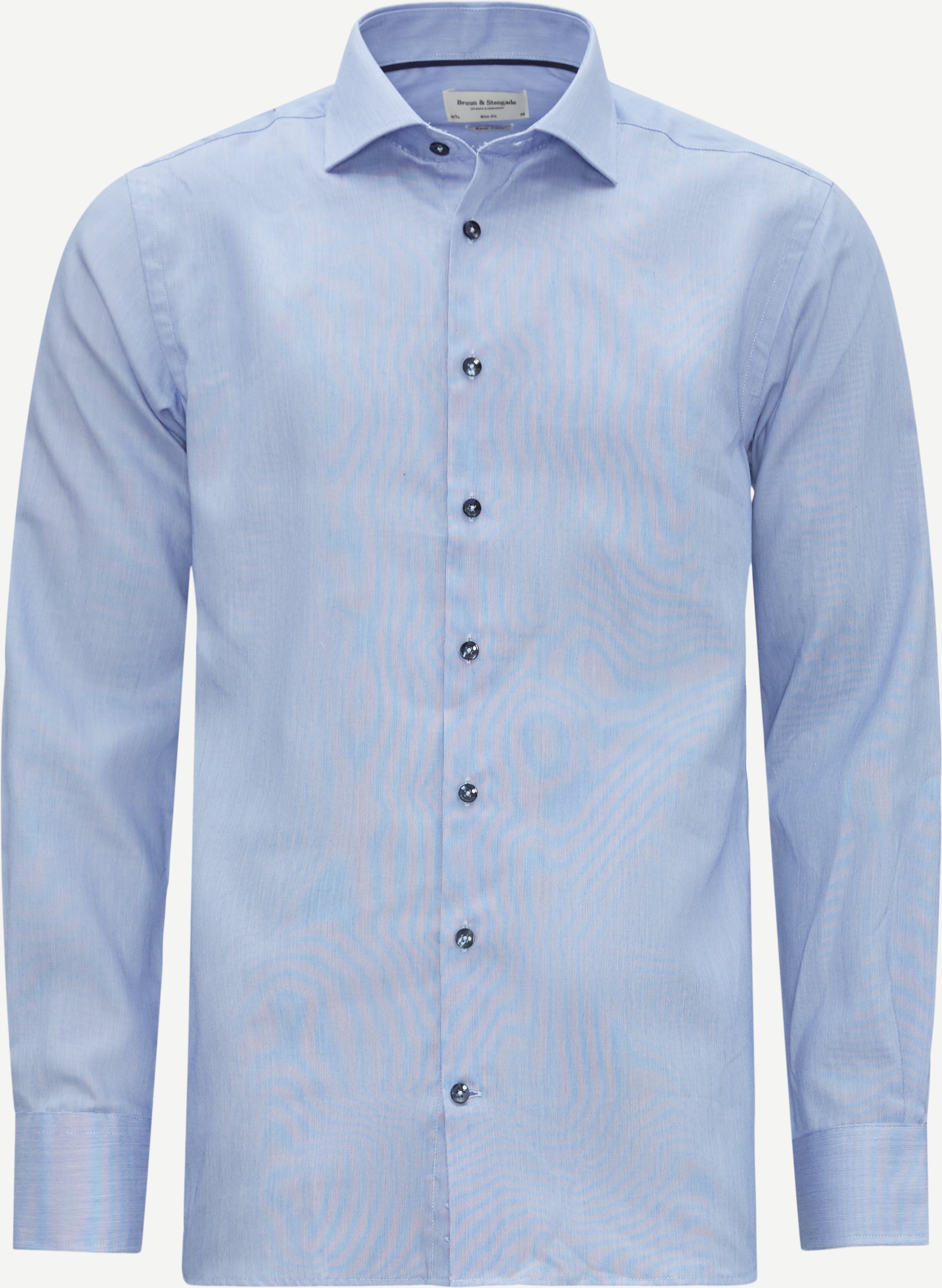 Bruun & Stengade Shirts NICKY SHIRT Blue